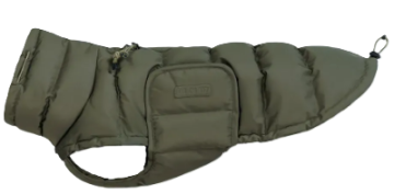 Утепленная куртка для такс и похожих пород собак Cloud7 Alaska Dachshund Оливковый