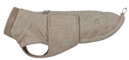 Утеплена куртка для такс і схожих порід собак Cloud7 Brooklyn Dachshound Бежевий