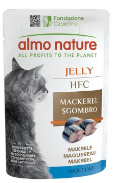 Пауч Almo Nature HFC Cat Jelly, скумбрія