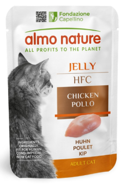 Пауч Almo Nature HFC Cat Jelly, курка