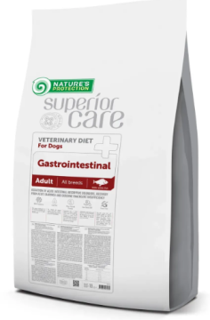 Беззерновой корм для собак при заболеваниях ЖКТ с белой рыбой Nature's Protection Superior Care