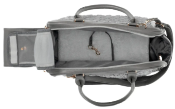 Сумка переноска для домашних животных MISOKO&CO, серая