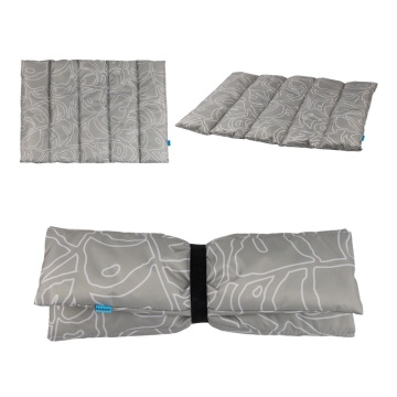Коврик для Животных Barksi Home Туристический, Листья Серый 