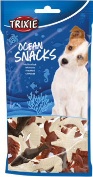 Лакомство для собак Trixie Ocean Snacks 100 г / 14 шт (тунец и курица)