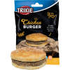 Лакомство Trixie для собак "Chucekn Burger" Бургер с курицей и сыромятной кожей