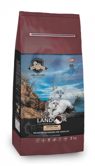 Landor Adult Cat, Індичка з бататом