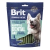 Лакомство для собак средних пород Brit Premium Dental Snacks с коллагеном и спирулиной