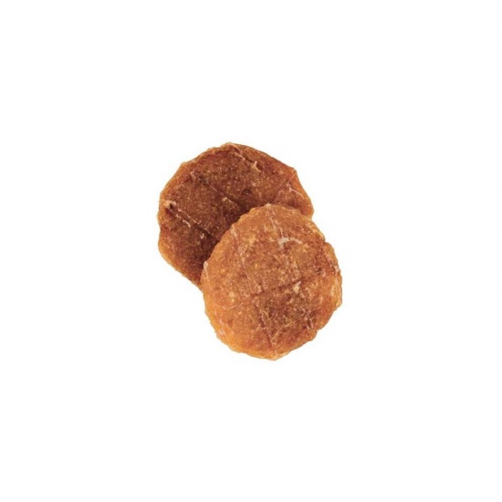 Лакомства для собак Half&Half в форме мясных монеток с уткой