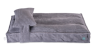 Лежак с подушкой Harley and Cho Memory Foam Gray для собак, Серый