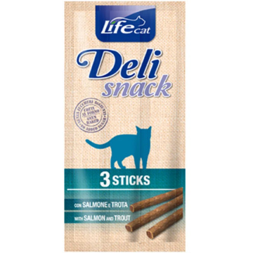 Life Cat Deli Snack Sticks Salmon and Trout