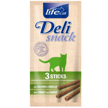 Life Cat DeliSnack Sticks Turkey and Rabbit