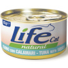 Life Cat Natural Tuna with squid