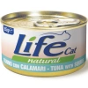 Life Cat Natural Tuna with squid