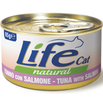Life Cat Natural Тунець з лососем