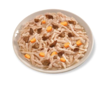 LifeCat le Ricette Куряче філе з печінкою та морквою для котів