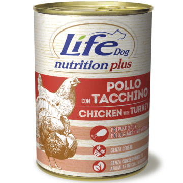 LifeDog Nutrition Plus Chicken & Turkey