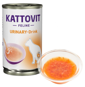 Лікувальний напій Kattovit Veterinary Urinary Drink для котів із захворюваннями нижніх сечовивідних шляхів