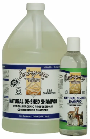 Шампунь для экспресс-линьки Envirogroom Natural De-Shed Shampoo, 1:32