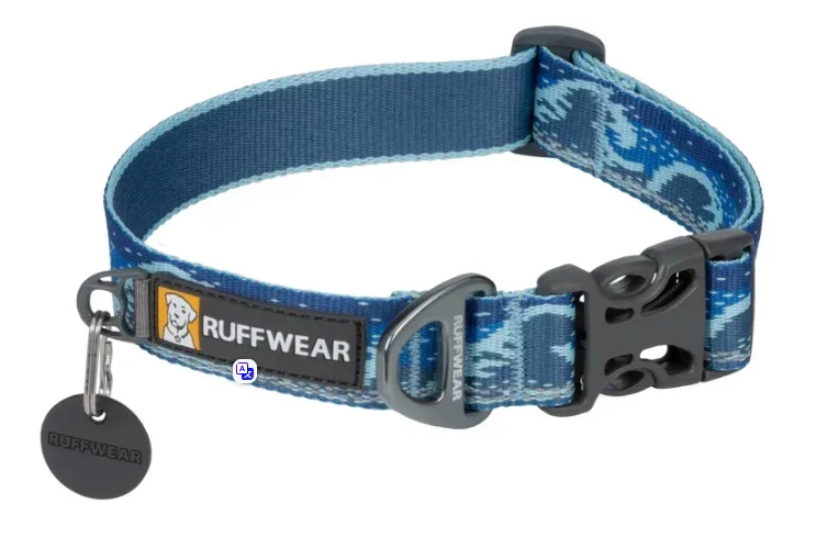 Светоотражающий ошейник для собаки Ruffwear Crag Сине-голубой