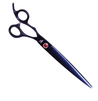 Ножницы грумерские Dezynadog Ignis 8 Straight Lefty Scissor прямые для стрижки собак для левшей японская нержавеющая сталь 440 