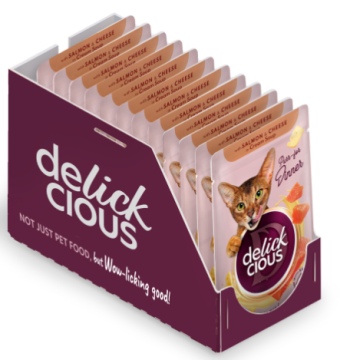 Delickcious Смужки з лососем та сиром в крем-супі