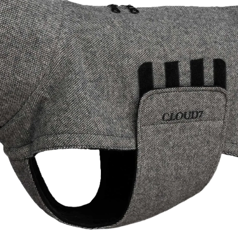 Утеплена куртка для собак Cloud7 Brooklyn long Чорний. Ціна 7150 грн