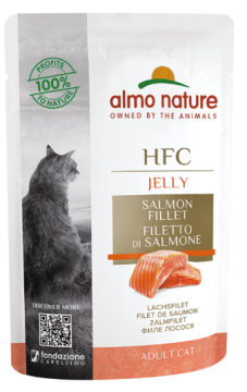 Пауч Almo Nature HFC Cat Jelly, лосось