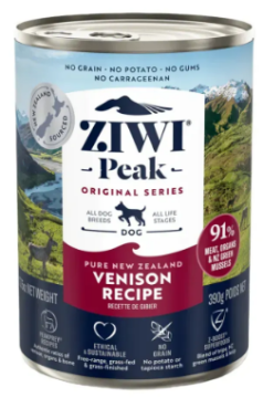 Повнораціонний вологий корм для собак Ziwi Peak Original Series Venison Recipe Venison Recipe Оленина