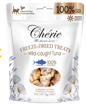Лакомства Cherie Freeze-Dried Treats Wild-caught Tuna