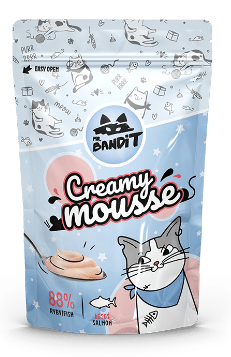 Mr. Bandit Сливочный Мусс с лососем для кошек