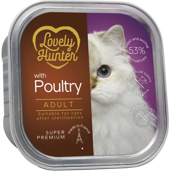 Lovely Hunter Sterilised Паштет з куркою