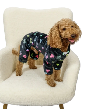 Костюм махровый DogsBomba pink