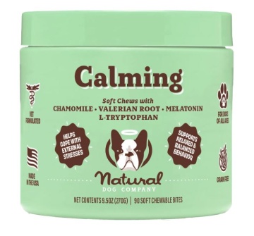 Natural Dog Company Calming Supplement Заспокійливі вітаміни для собак