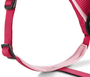 Шлейка Wolters Professional Comfort для собак, смягченная Малиновая
