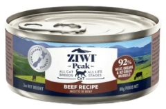 Полнорационный влажный корм для кошек Ziwi Peak Original Series Beef Recipe Говядина 