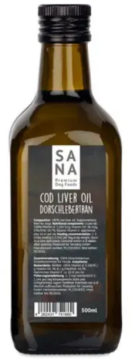 Масло для собак з печінки тріски Cod liver oil SANADOG