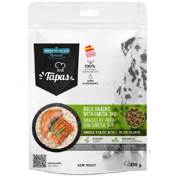 Mediterranean Natural Tapas Gourmet Duck Натуральное лакомство с уткой для собак