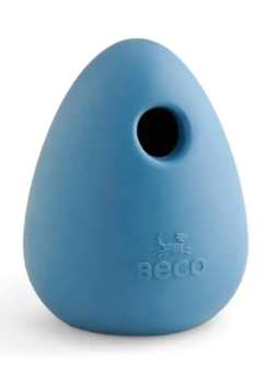 Іграшка з отвором для ласощів для собак Beco Pets Boredom Buster Блакитний