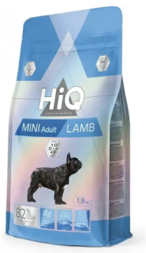 Сухий корм HiQ Mini Adult Lamb для дорослих собак малих порід