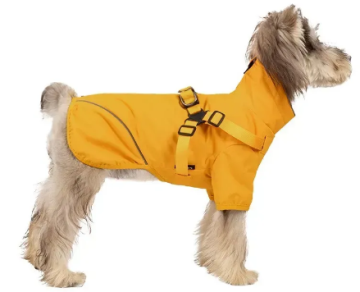 Светоотражающий дождевик для собак VPETER R58 Yellow