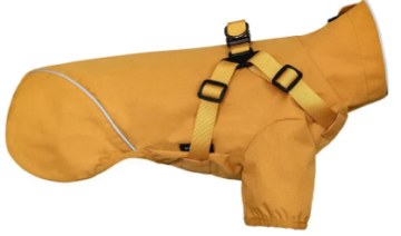 Світловідбивний дощовик для собак VPETER R58 Yellow