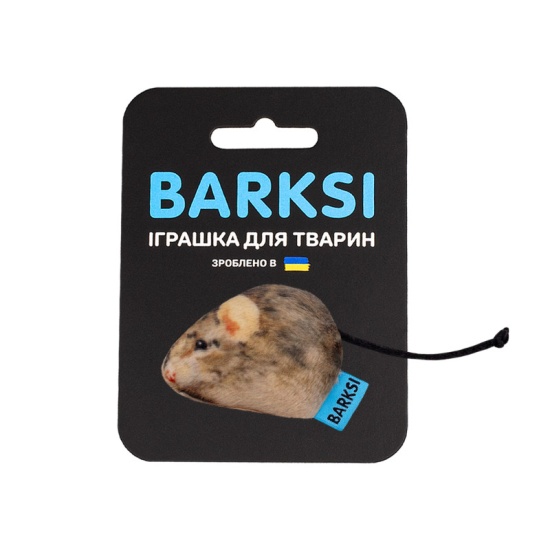 Игрушка для Кошек Barksi Малая Мышка с колокольчиком 