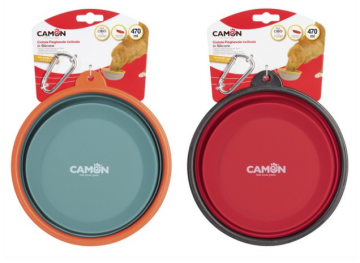 Миска складная CAMON для еды, силикон