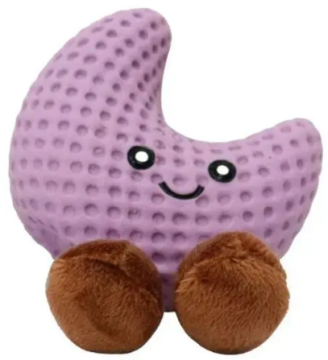 Игрушка для собак MISOKO луна, латекс, фиолетовая