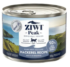 Полнорационный влажный корм для кошек Ziwi Peak Original Series Mackerel Recipe Скумбрия