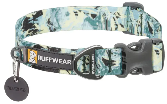 Повседневный ошейник для собак Ruffwear Front Range Бирюзовый с серым