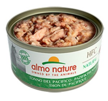 Almo Nature HFC Cat Natural консерва с тихоокеанским тунцом для кошек