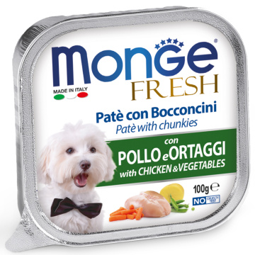 Monge Dog Wet FRESH курка з овочами
