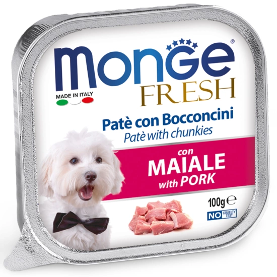 Monge Dog Wet FRESH свинина