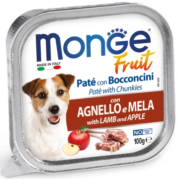 Monge Dog Wet FRUIT ягненок с яблоком